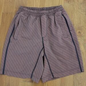Men's Lululemon Pace Breaker‎ 9" Lined Shorts Small Pink Blue